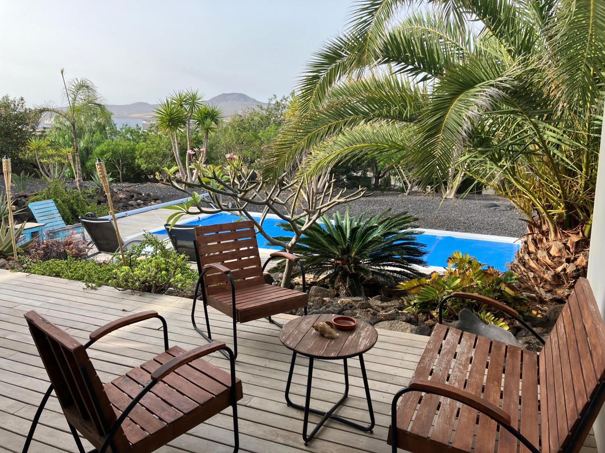 Majanicho Rock - Villa With Heated Pool Лахарес Экстерьер фото